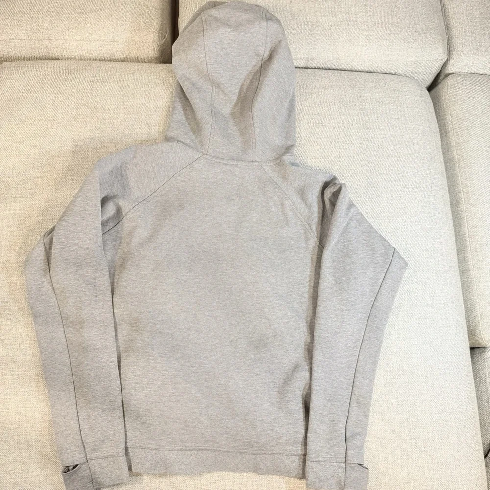 Nike Women's XL Gray Pullover Hoodie Funnel Neck Sweatshirt Athleisure